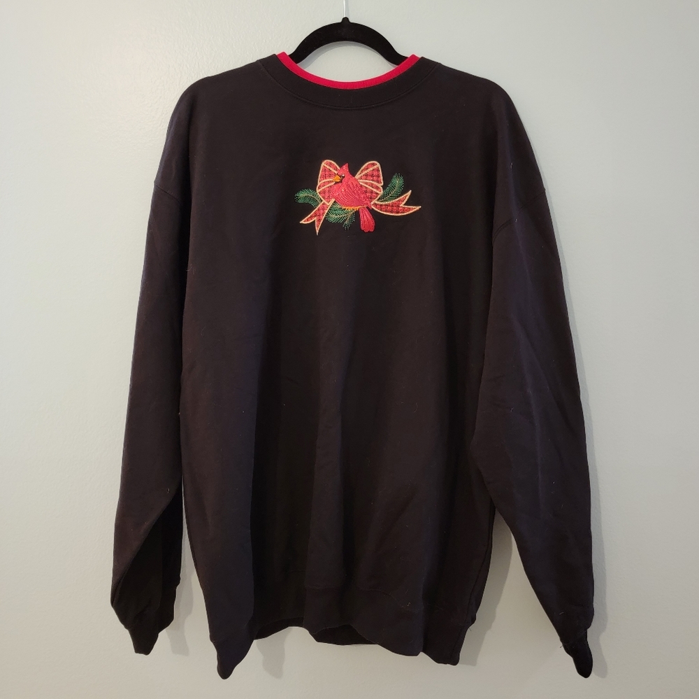 Ugly Christmas Sweater | Vintage Cardinal sweater